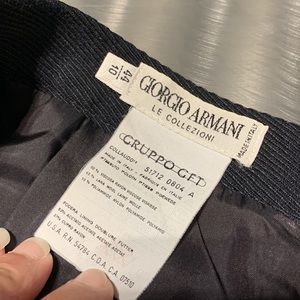 Giorgio Armani Black Skirt